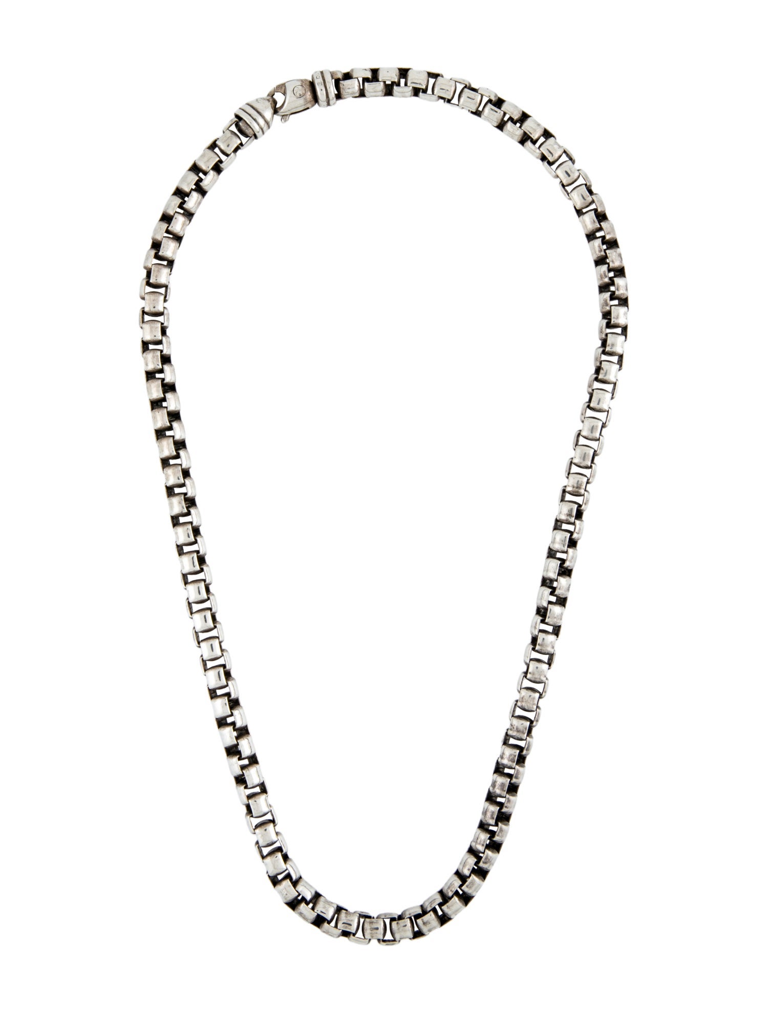 David Yurman Box Chain Necklace