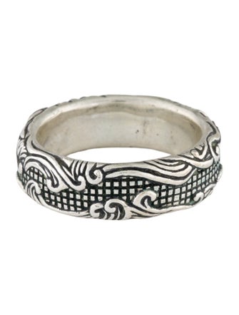 David Yurman Waves Band Ring
