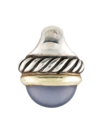 David Yurman Chalcedony Acorn Charm Pendant