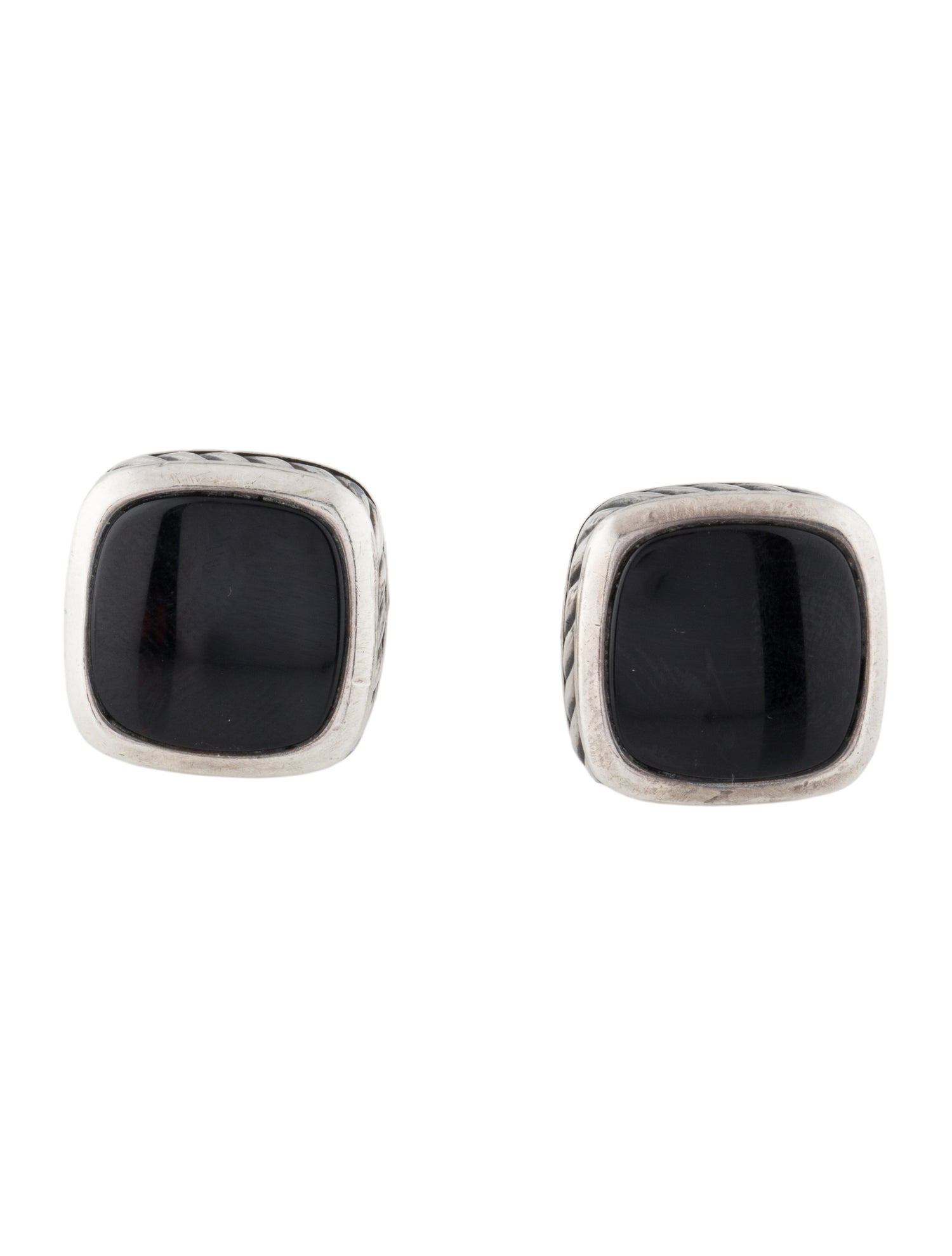 David Yurman Onyx Cufflinks