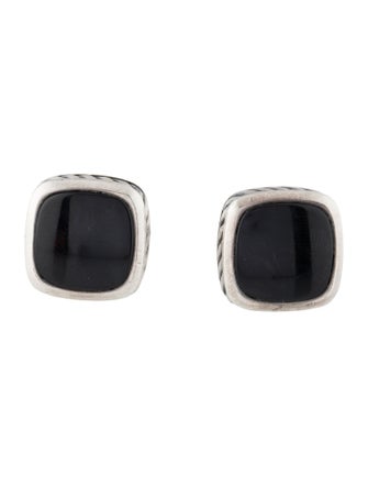 David Yurman Onyx Cufflinks