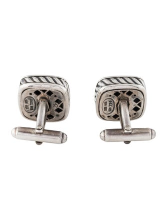 David Yurman Onyx Cufflinks