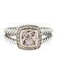 David Yurman Morganite & Diamond Petite Albion® Ring