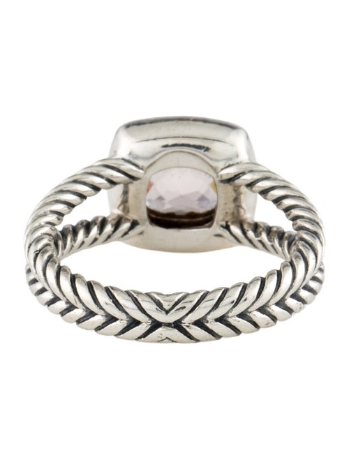 David Yurman Morganite & Diamond Petite Albion® Ring
