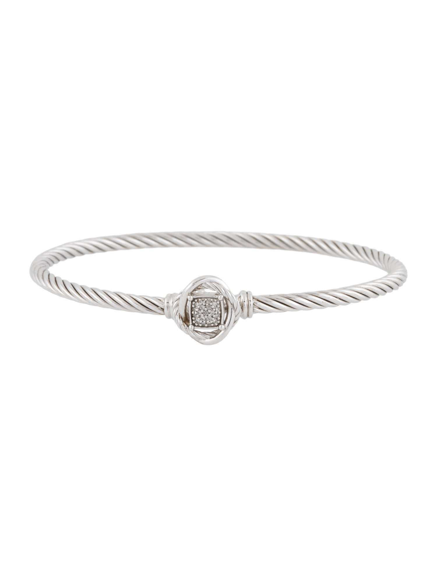 David Yurman Diamond Infinity Bracelet