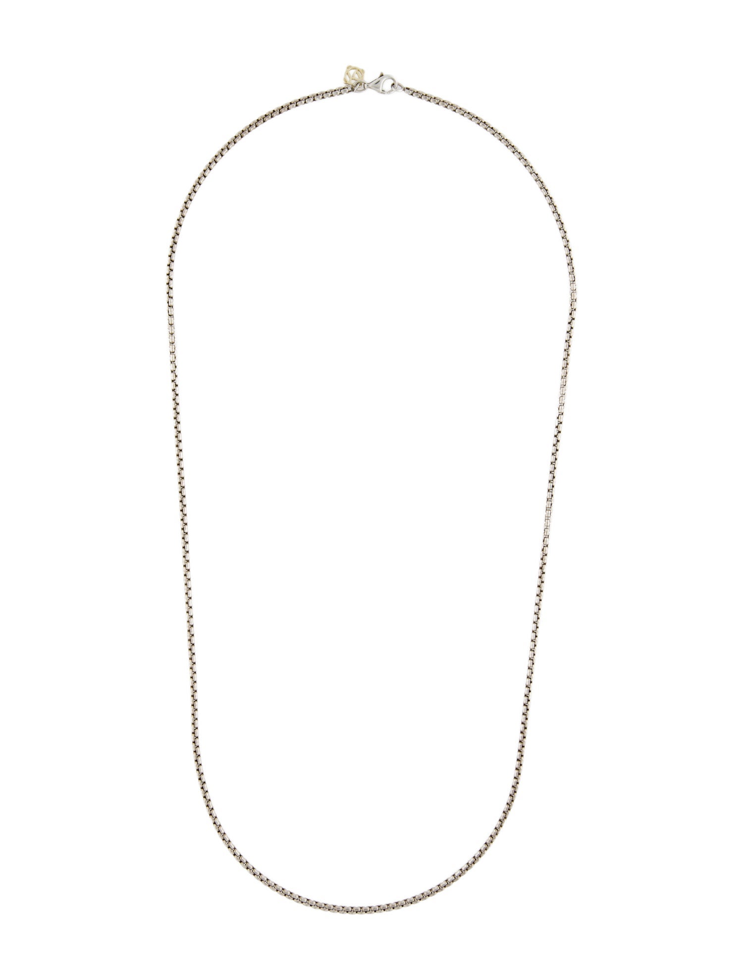 David Yurman Box Chain Necklace