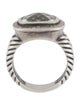 David Yurman Prasiolite & Diamond Albion Ring