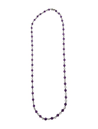 David Yurman Amethyst Bijoux Chain Necklace