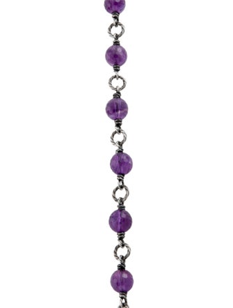 David Yurman Amethyst Bijoux Chain Necklace