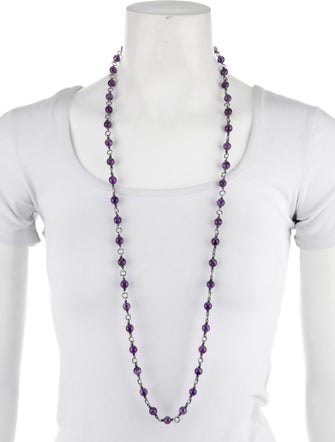 David Yurman Amethyst Bijoux Chain Necklace