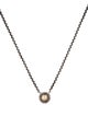 David Yurman Two-Tone Cookie Pendant Necklace