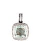 David Yurman Prasiolite & Diamond Albion Pendant