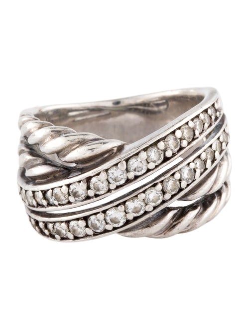 David Yurman Diamond Crossover Band