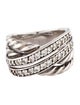 David Yurman Diamond Crossover Band