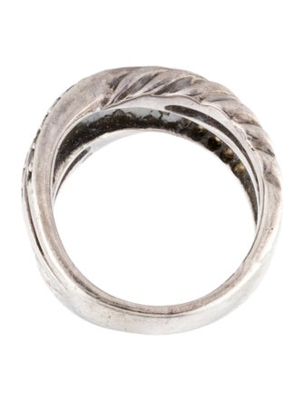 David Yurman Diamond Crossover Band