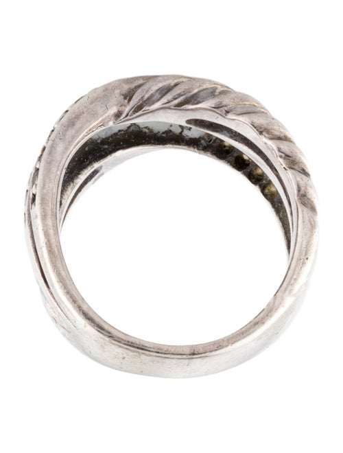 David Yurman Diamond Crossover Band