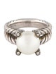 David Yurman Pearl & Diamond Cocktail Ring