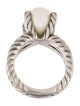 David Yurman Pearl & Diamond Cocktail Ring
