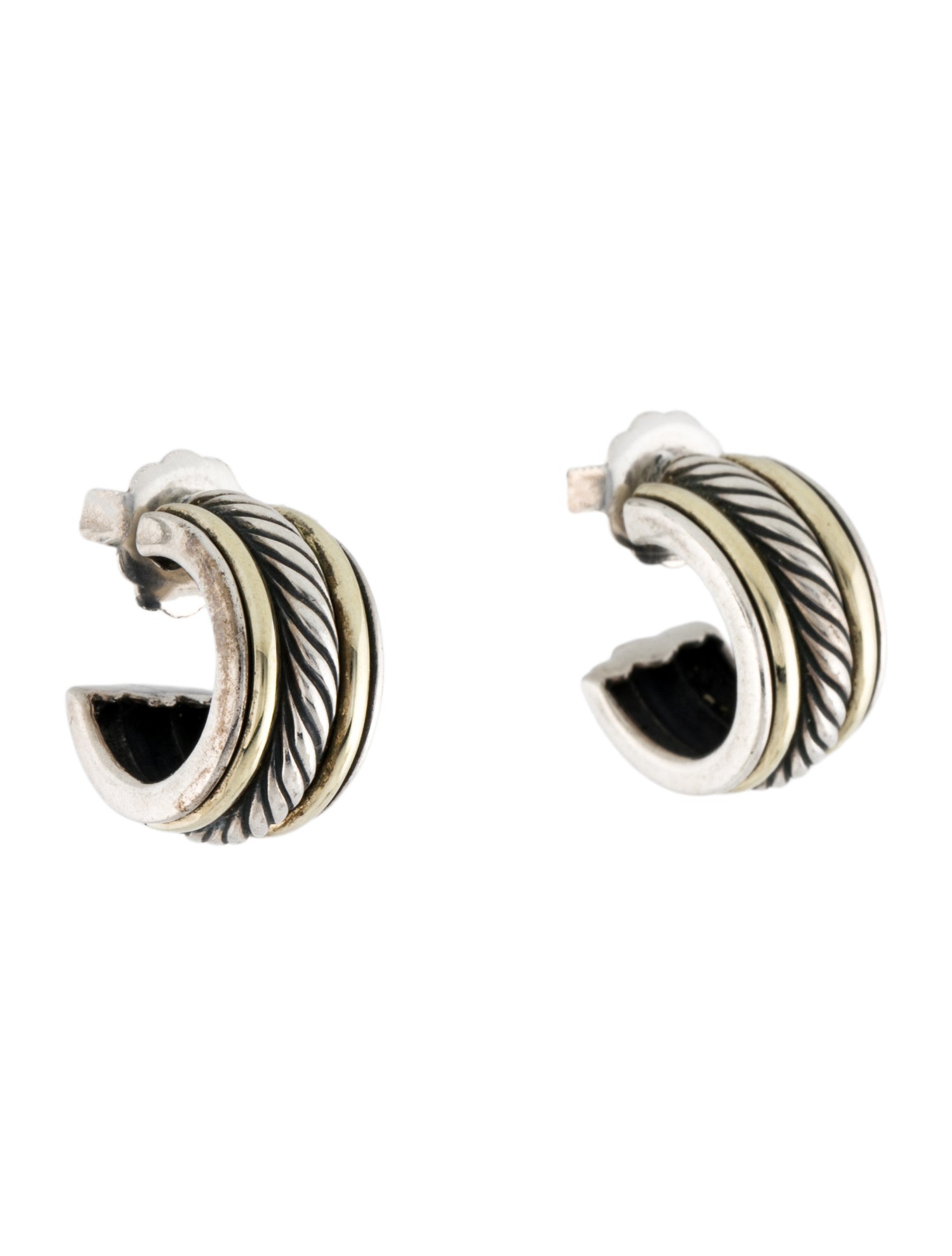 David Yurman Cable Collectibles® Huggie Hoop Earrings