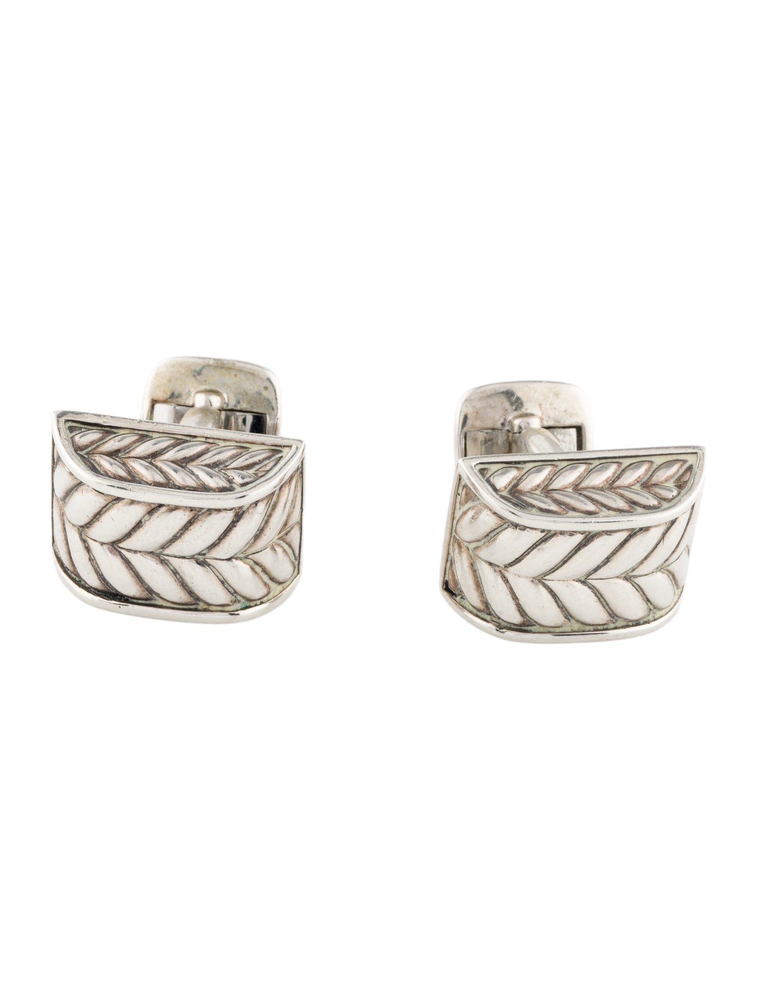David Yurman Chevron Cufflinks