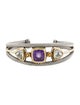 David Yurman Amethyst, Citrine & Prasiolite Cuff