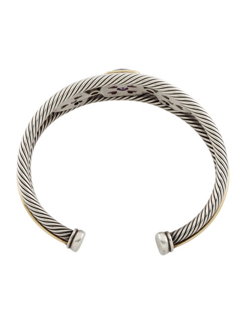 David Yurman Amethyst, Citrine & Prasiolite Cuff