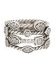 David Yurman Diamond Confetti Four-Row Ring