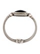 David Yurman Albion Onyx & Diamond Double Cable Bracelet