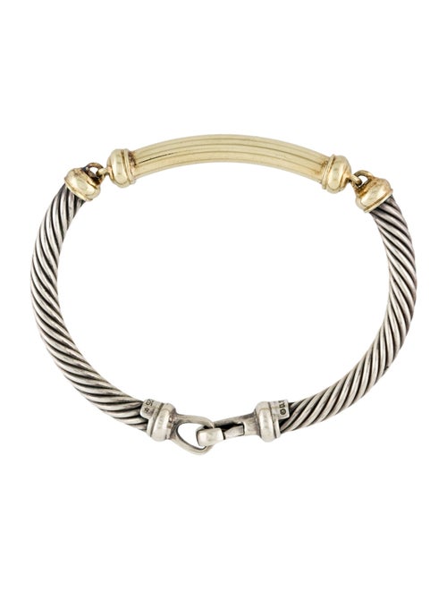 David Yurman Two-Tone Metro Station Cable Bracelet
