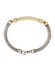 David Yurman Two-Tone Metro Station Cable Bracelet