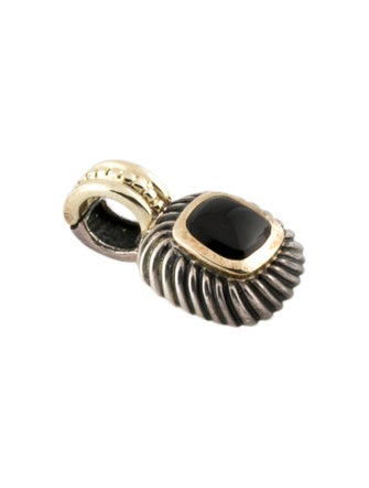 David Yurman Onyx Albion Enhancer Pendant