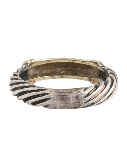 David Yurman Two-Tone Metro Cable Band