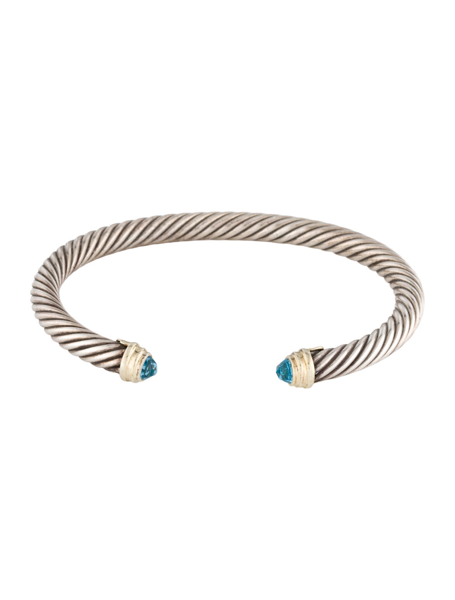 David Yurman Topaz Classic Cable Bracelet