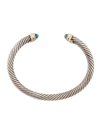 David Yurman Topaz Classic Cable Bracelet