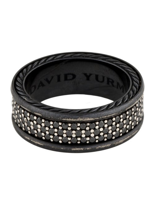 David Yurman 2.30ctw Diamond Streamline® Pavé Three Row Band Ring