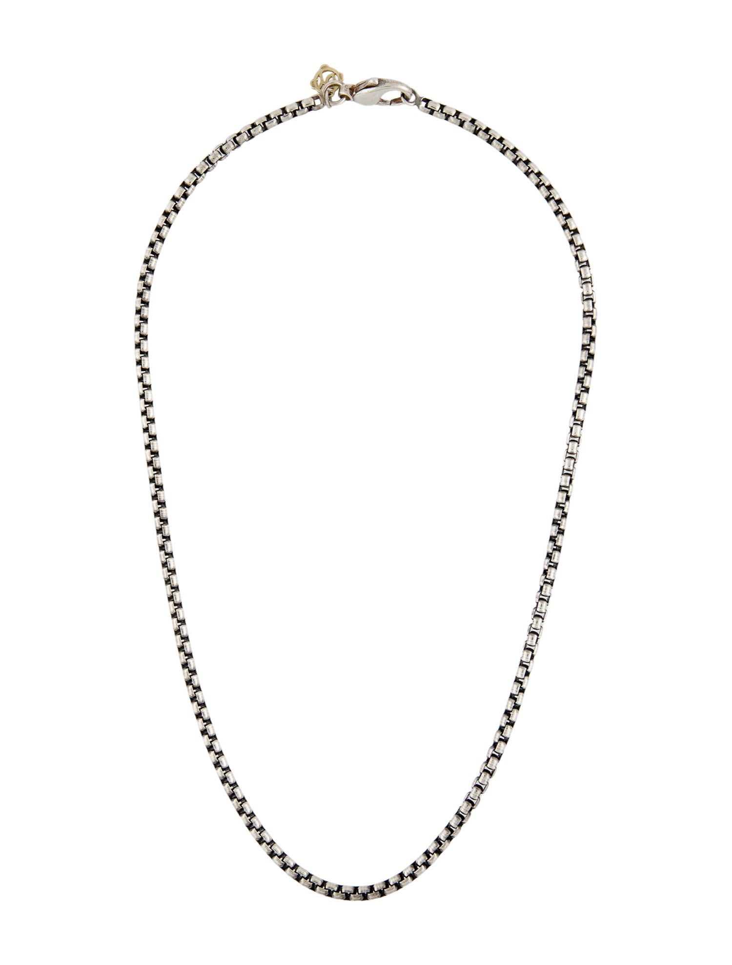 David Yurman Box Chain Necklace