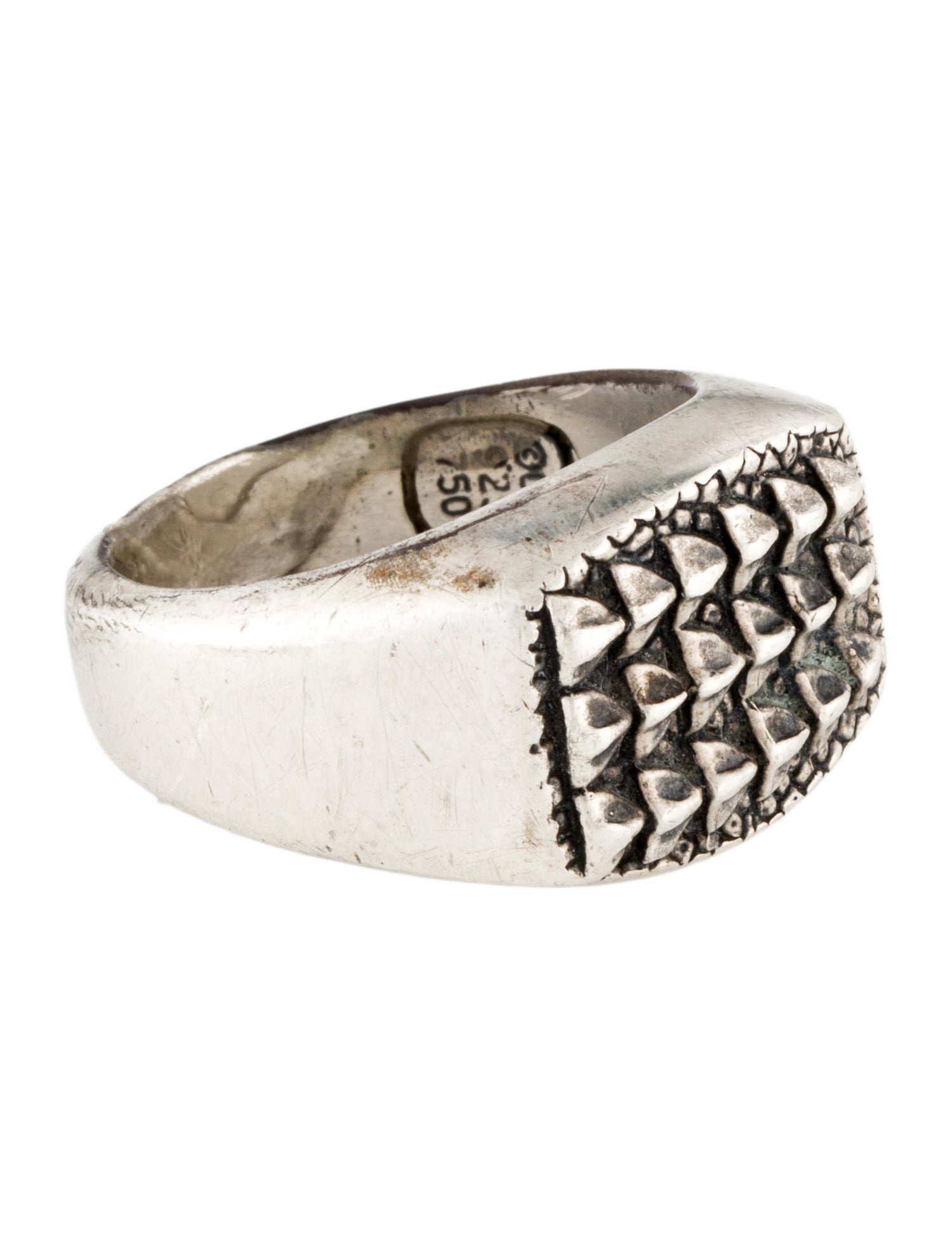 David Yurman Two-Tone Naturals Alligator Ring