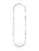 David Yurman Bijoux Quatrefoil Pearl & Spinel Multistrand Convertible Necklace
