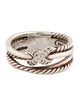 David Yurman Diamond X Crossover Band