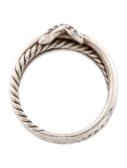 David Yurman Diamond X Crossover Band