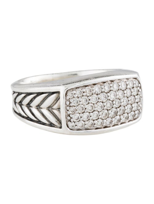 David Yurman Diamond Chevron Ring