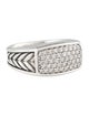 David Yurman Diamond Chevron Ring