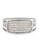 David Yurman Diamond Chevron Ring