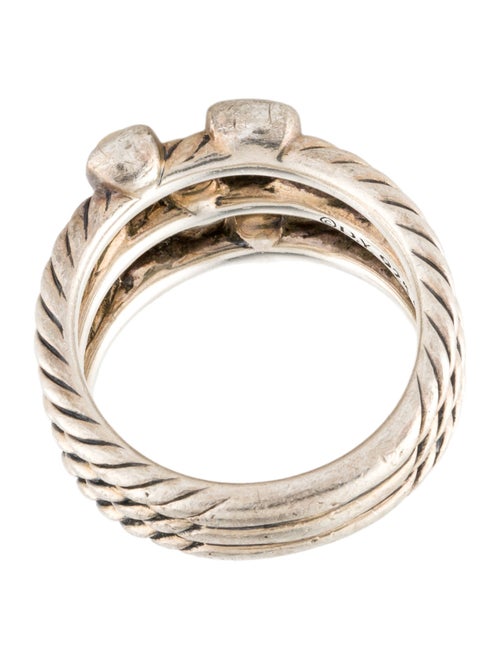 David Yurman Multi-Stone Three Row Confetti Ring