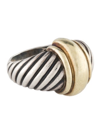 David Yurman Two-Tone Cable Band