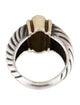 David Yurman Two-Tone Cable Band