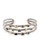 David Yurman Multistone & Diamond Confetti Cuff Bracelet