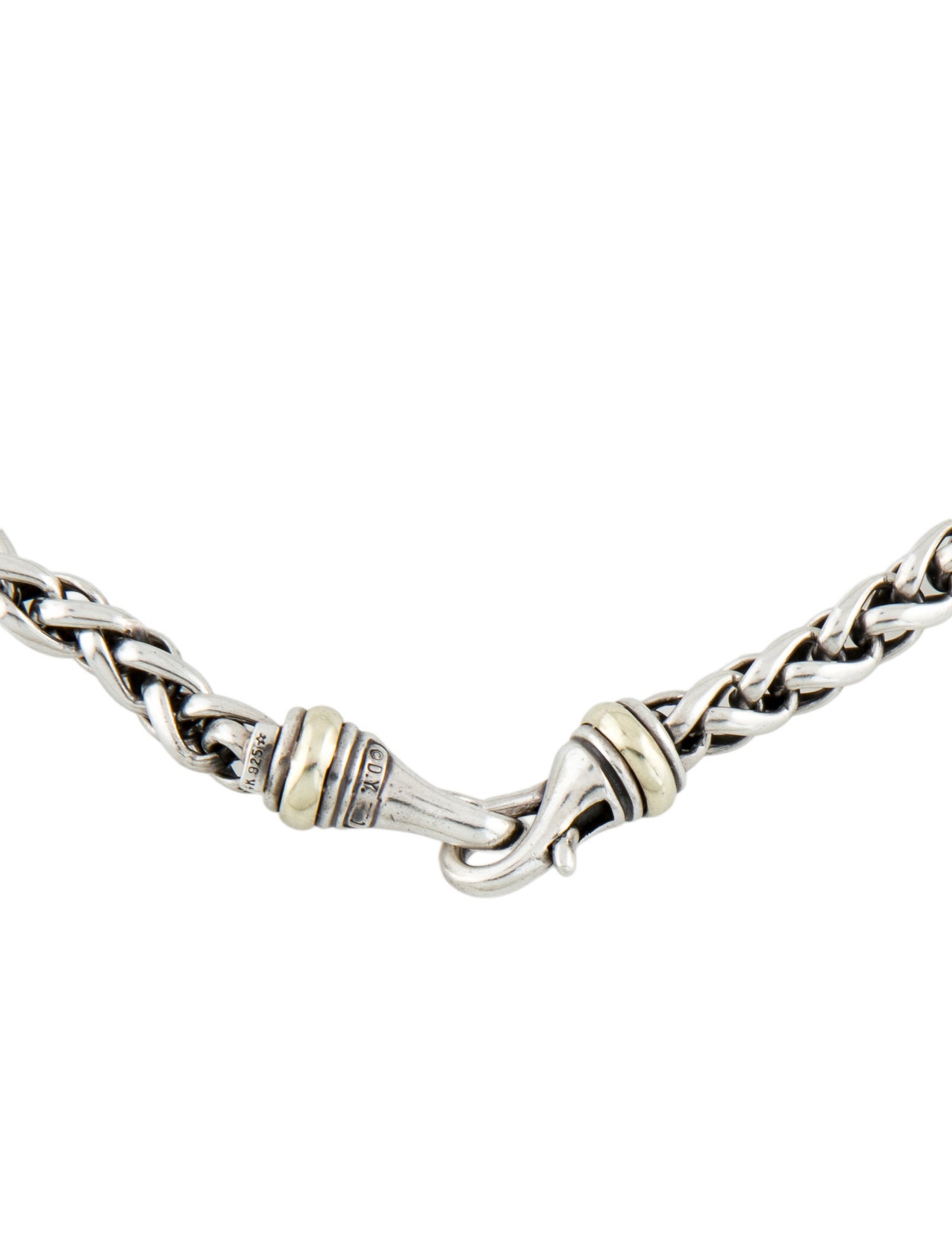 David Yurman Two-Tone Wheat Chain