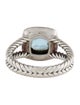 David Yurman Topaz & Diamond Petite Albion Ring