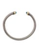 David Yurman Topaz Classic Cable Cuff Bracelet